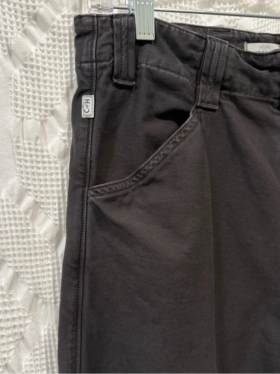 Citizens of Humanity Paloma Utility Trouser in dark charcoal/black Size 25 Tall - Picture 4 of 10